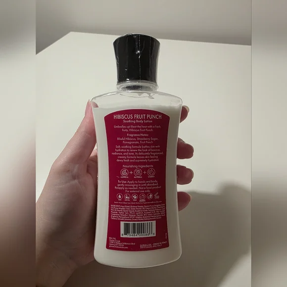 NEW Sealed Goose Creek 'Hibiscus Fruit Punch' Soothing Body Lotion 8.4 fl oz - Picture 2 of 8